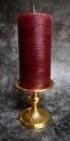 Hexenshop Dark Phönix Durchgefärbte Altarstumpenkerze Rot ø 90 x 180 mm